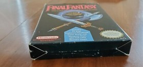 Final Fantasy 1 I Nintendo NES RPG Game Complete CIB Box Map Chart Manual lot ! 