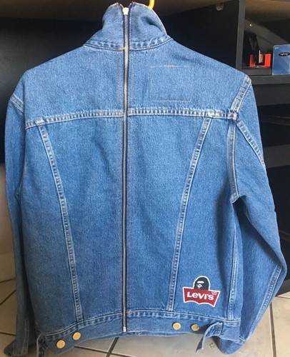 Bape x Levis Split Trucker Denim Jacket 