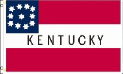 3X5 1ST KENTUCKY CSA FLAG BANNER 100D W/ GROMMETS