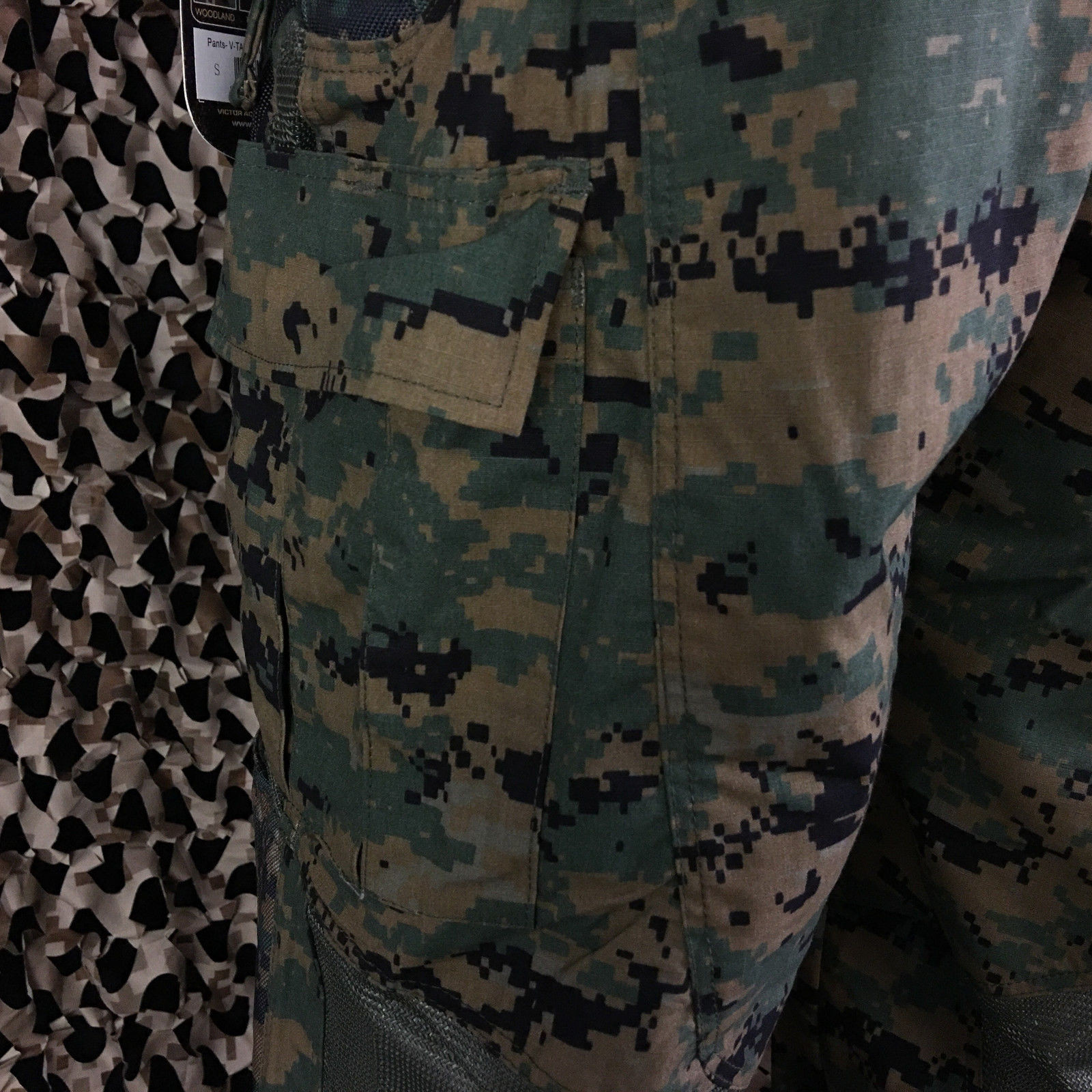 NEW Valken V-Tac ZULU Tactical Paintball Pants - Marpat Digi Camo - X-Small