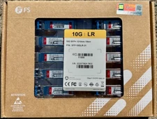 Box of 10x — SFP-10G-LR 10GBASE-LR SFP+ 1310nm 10km DOM Duplex LC/UPC SMF