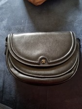 ASSIMA Lederhandtasche Blau