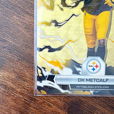 Marketplace image: Topps Chrome Superfractor 1/1 DK Metcalf #84 Pittsburgh Steelers 2024 NFL