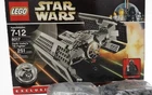 LEGO Star Wars 8017 Darth Vader's TIE Fighter NOT Complete No Minifig Manual Box