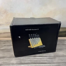 Williams Sonoma Miyabi Kaizen II Magnetic Easel Knives Set/9 No Shears Flaws OB