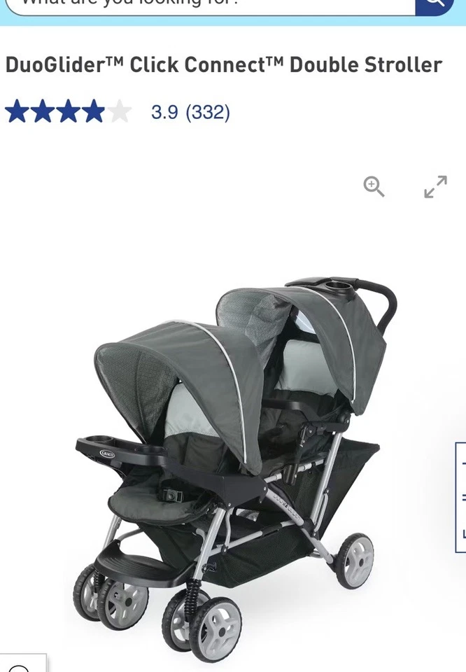 New Graco DuoGlider Click Connect Stroller Replacement Front  Child Tray - Image 4 of 4