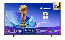 Hisense 65E77Q 65'' QLED TV 4K UHD Smart TV 2025 WiFi HDR Black