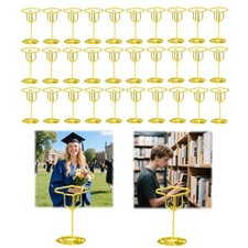 Table Number Holders 32PCS Wire Picture Holders for Weddings Parties