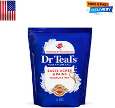 Dr Teal's Pure Epsom Salt Soak, Therapeutic, Fragrance Free, 6 lbs
