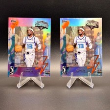 2024-25 Topps G-League Marcus Garrett Refractor Lot (2) Pink /25 & Refractor 