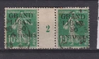 FRENCH COLONIES.GD LEBANON N° 3 PAIR MILL 2.....OBL