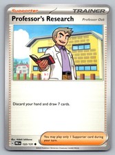 Pokemon TCG SV: Prismatic Evolutions Professor's Research [Professor Oak] 122/13