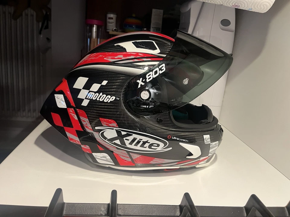 X-803 ULTRA CARBON INCLUDED IN THE BOX VISIERA SCURA PURO SPORT - Immagine 2 di 4