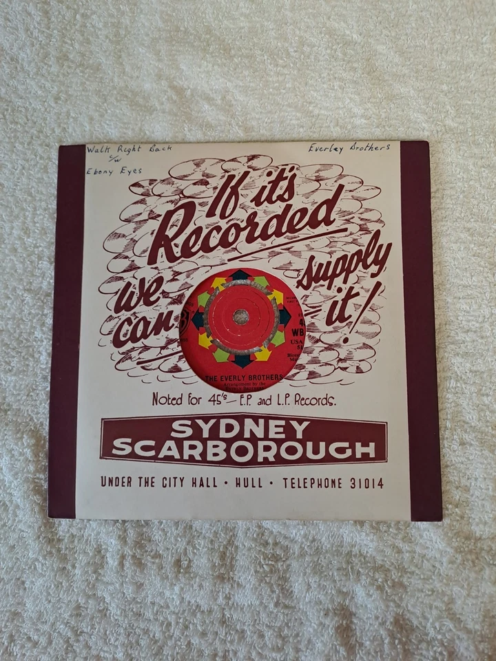 The Everly Brothers - Walk Right Back 7" Vinyl Single TESTED NM 1961 - Image 3 of 4