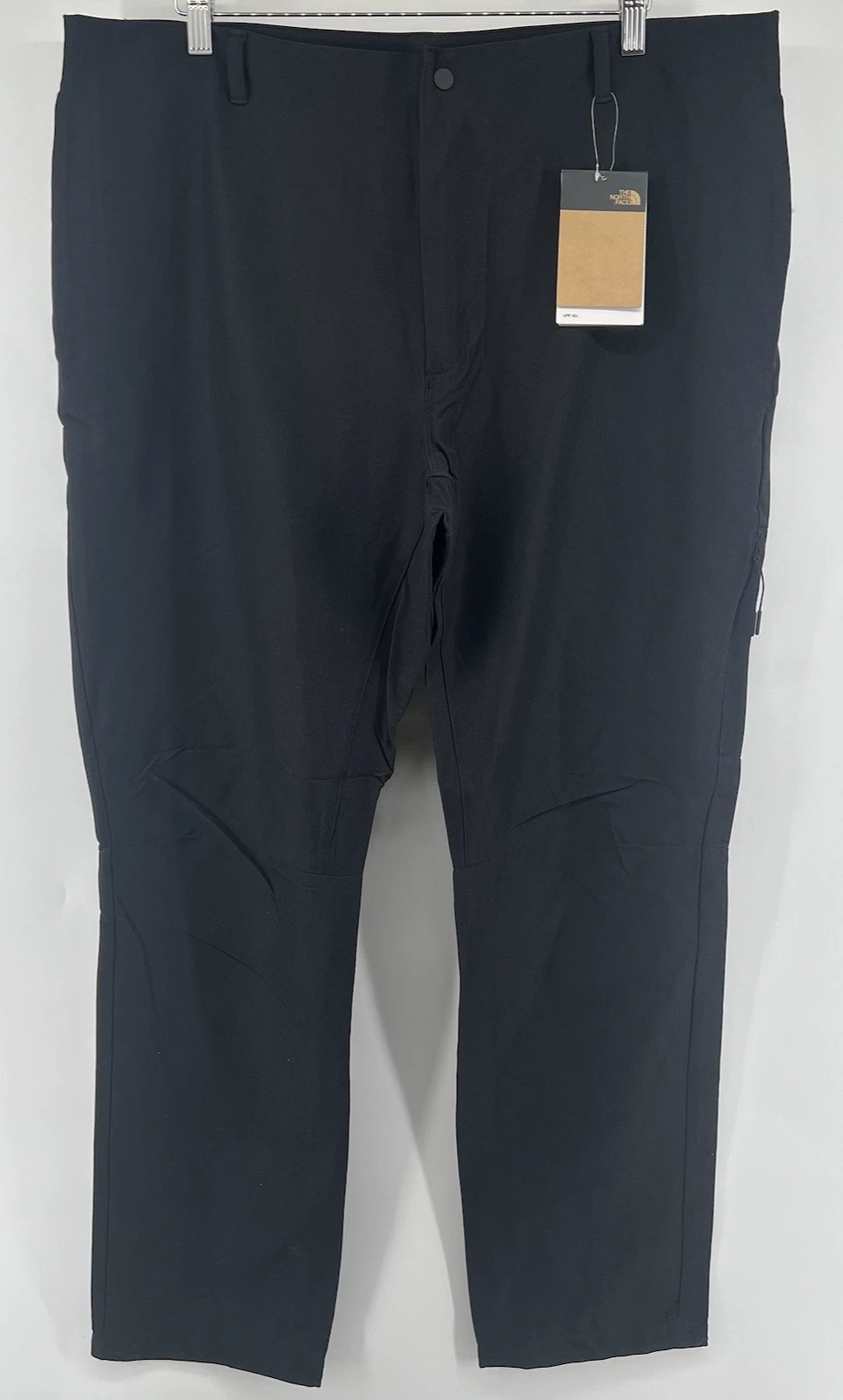North Face Mens Solo Pants Black Tagged 40 Measure 42 34" inseam New NWT Hiking