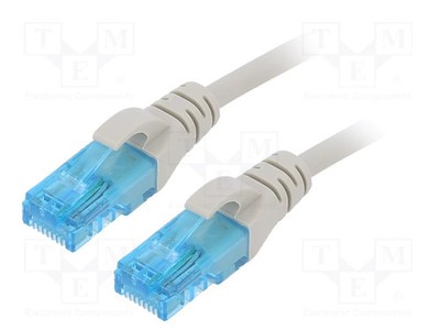 Patch cord Line PVC CCA U/UTP RJ45-Stecker,beiderseitig 5e