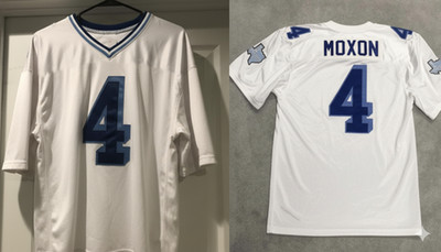 Remember James Van Der Beek V-Neck Jersey reprinted Polyester Fabric