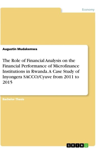 The Role Of Financial Analysis On The Financial Performance Of Microfinance Inst-image