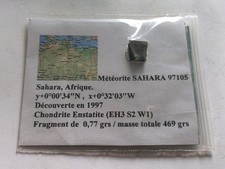 Rare Météorite Sahara 97105 1997 0.77g