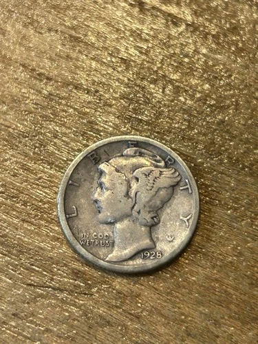1928S Mercury Dime VG