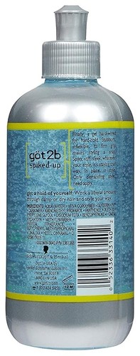 Non Flaky & Stiff Max Control Hair Styling Gel Got 2B Gel Spiked-Up 8.5oz 6 Pack - 第 2/4 張圖片