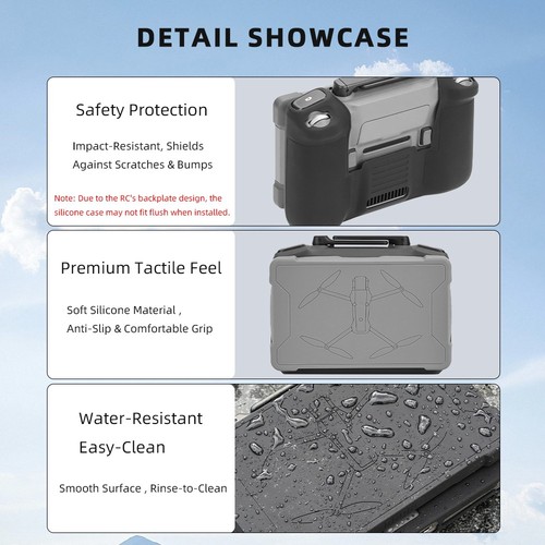 Protector de pantalla de silicona con control remoto de drones para DJI Mavic 4 Pro RC Pro2 - Imagen 13 de 24