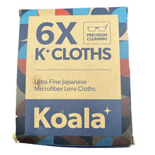 Koala Microfiber Lens Cleaning Cloths 6 Pack Ultra Fine 6x7 Glasses Camera