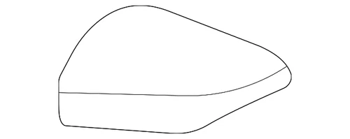 Genuine Subaru Mirror Cover 91059AN03A