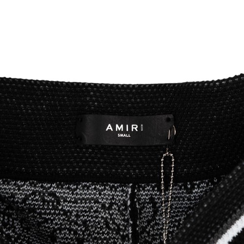 Pantalon De Survêtement Amiri Bandana B-Ball - Noir Et Gris - Taille XL - Neuf Avec étiquettes - Style Streetwear Luxe