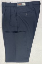 DOCKERS Men's Size 38x30 PLEATED Navy Blue Dress Pants "fit True to Size" NWT