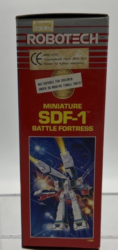 SDF-1 Miniature Battle Fortress Robotech 1985 Matchbox Macross Action Figure - Afbeelding 3 van 5