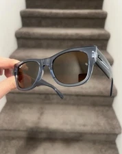 NEW Ray-Ban RB0840 Tranparent Blue Mega Wayfarer 51 mm Unisex Sunglasses