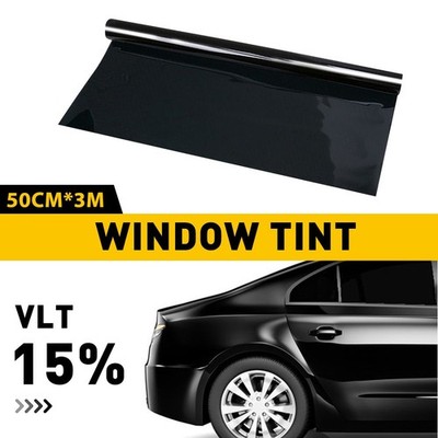 Uncut 20''x10FT Car Window Tint Film Roll with Shades 15% VLT Car , Home , Office