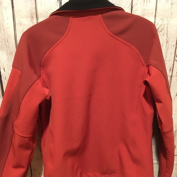 Marmot Red Softshell Jacket Full Zip Lightweight … - image 2