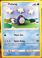 Poliwag - Sun & Moon (2017) - Crochet Artwork #30/149 - Pokemon TCG - Near Mint on eBay