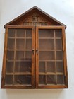 1982 Gailstyn Sutton " My Collection " House Shaped Display Cabinet Glass Doors