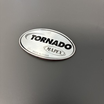 MAPEX Tornado Serie Folie Aufkleber Badge mit neuer selbstklebender Rückseite (#124)
