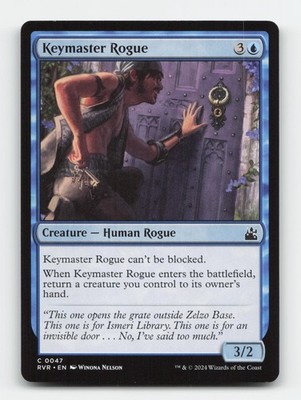 Keymaster Rogue 47 Common Ravnica Remastered Magic: The Gathering Near Mint