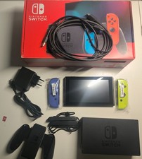 Nintendo Switch Spielkonsole in OVP (HAC-001, 32 + 128GB …