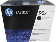 HP CE390X 90X Hewlett Packard Black Toner Cartridge Genuine