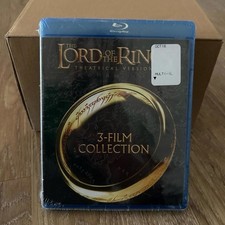 Sealed The Lord of the Rings 3 Film Collection Blu-Ray