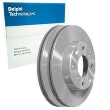 2X DELPHI BREMSSCHEIBEN 231mm BELÜFTET VORNE PASSEND FÜR HONDA CIVIC CRX