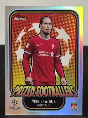 Virgil van Dijk 2020-21 Finest UEFA Champions League #PF-VV Prized Footballers