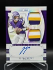 2024 National Treasures /25 JJ MCCARTHY NFL Gear Rookie Patch Auto SSP RC JP5