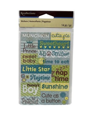 Recollections 3D Dimensional Stickers You Choose Many Themes Holiday Baby ETC