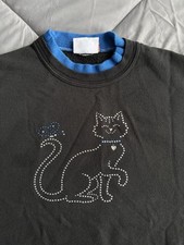 Vintage 80 s Morning Sun Cat Sweatshirt USA Size L