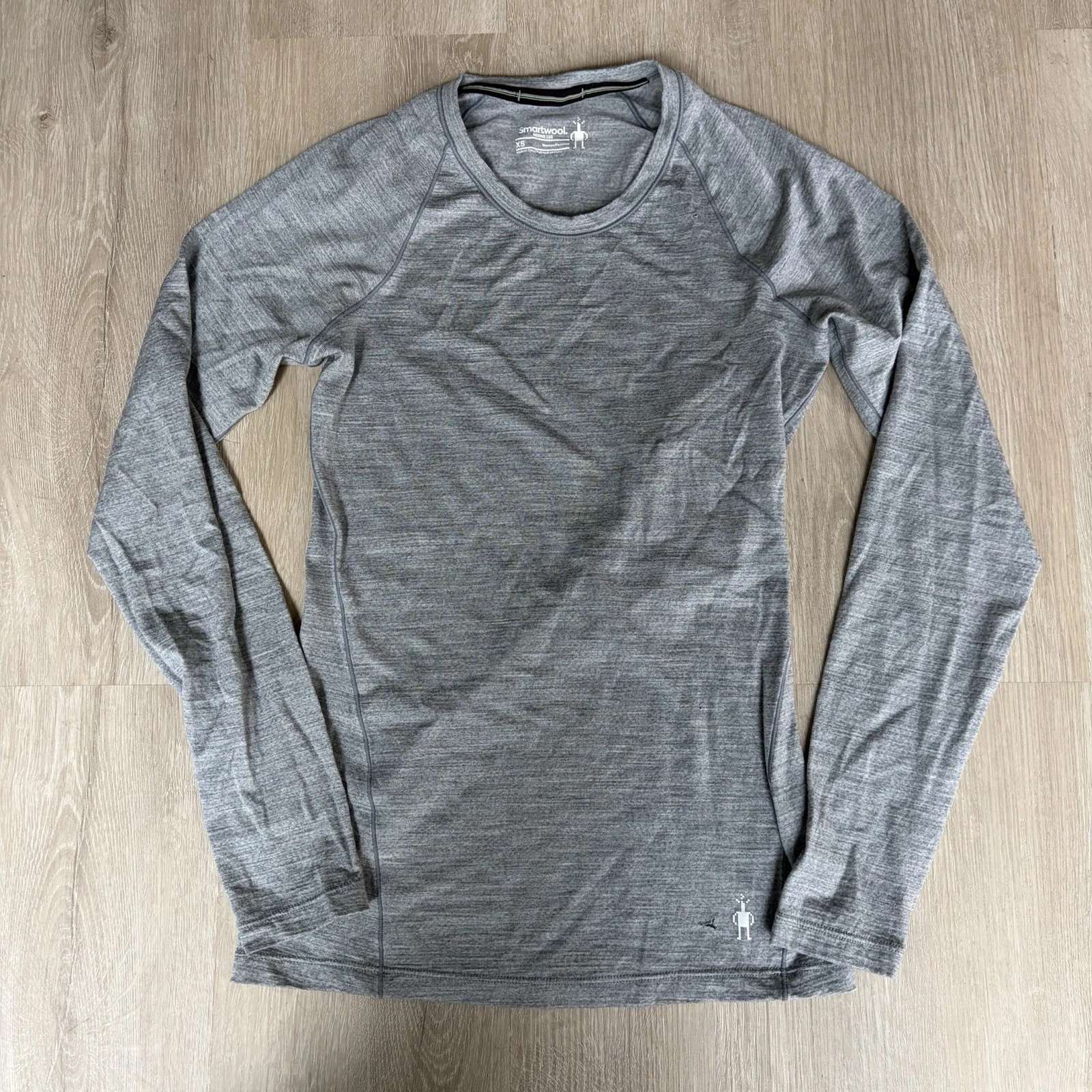 SMARTWOOL Merino 150 Long Sleeve Shirt Women’s XS Gray Top Base Layer Crew Wool
Opens in a new windo