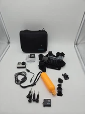 GoPro HERO 4 Action Camera Silver With Huge Lot of Accessories - Bad Battery