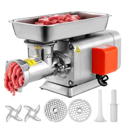 1500W 300 kg/h Elektrische Fleischwolf Wursthersteller Fleischwolf Hackfleisch
