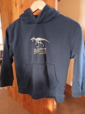 Next Boys Dinosaur Hoodie Age 8.